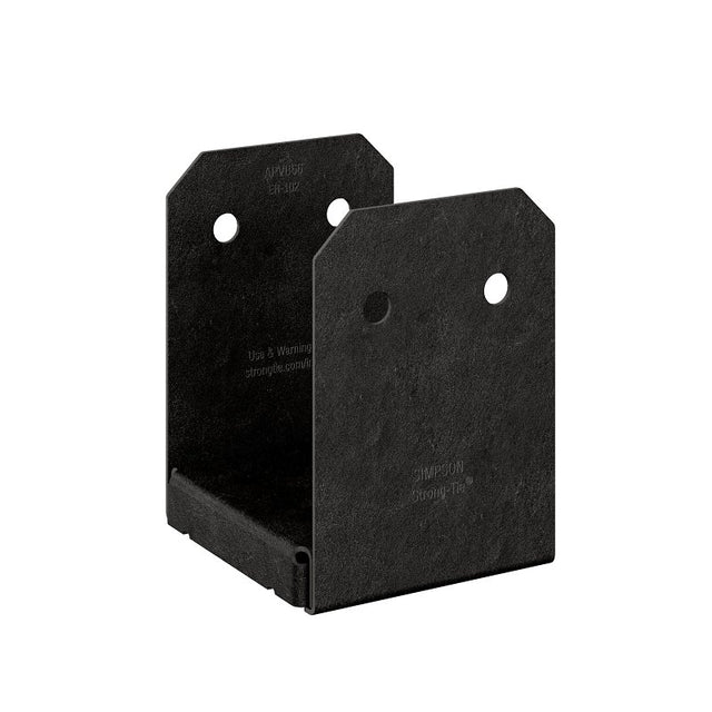 Simpson Strong-Tie Outdoor Accents Avant Series APVB66 Adjustable Post Base, 11,450 lb Down lb, 5-1/2 in W, 1/PK