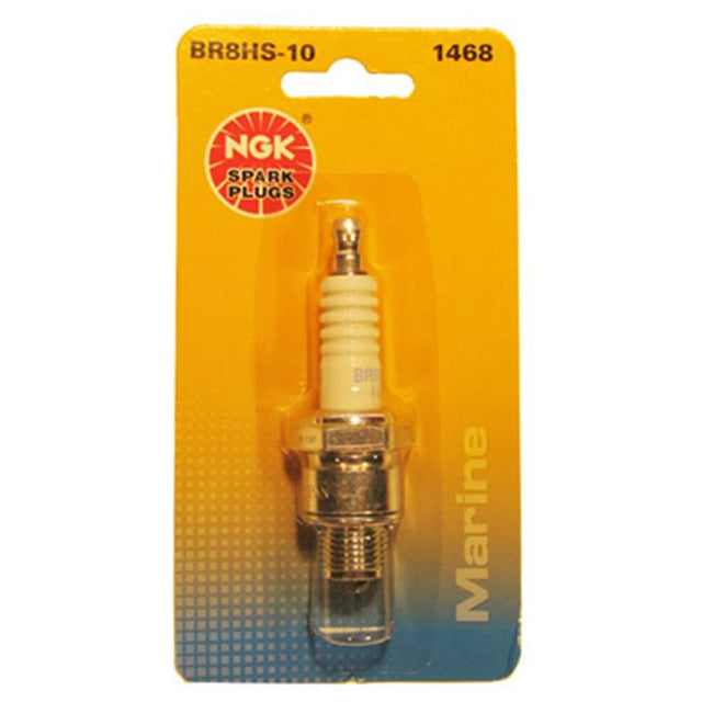 NGK Spark Plugs, 1468 BR8HS10BLYB, 6/pk, Pack of 6