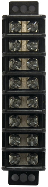 Gardner Bender GTB-408 Terminal Block, 600 V, 30 A, 8-Pole, 2-Row