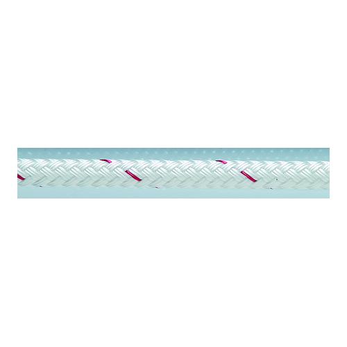White Sta-Set Polyester Double Braid, 3/8″ x 600'