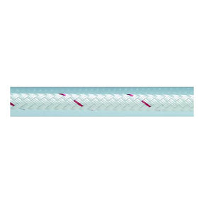 White Sta-Set Polyester Double Braid, 1/4" x 600'