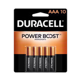 Duracell Coppertop AAA Alkaline Batteries 10 pk Carded