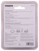 ProSource FE-50223-PS Furniture Pad, Felt Cloth, White, 7/8 in Dia, 5/64 in Thick, Round