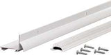 M-D DB001 Series 81935 Door Bottom with Drip Cap, White, 36 in L, 1-1/4 in W, 1-1/4 in H, Aluminum