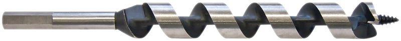 Vulcan 228101OR Auger Drill Bit, 5/8 in Dia, Spiral Flute, 1-Flute, Hex Shank