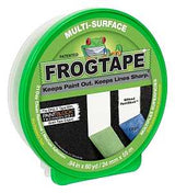 FrogTape 1358463 Painting Tape, 5.7 mil Thick, 60 yd L, 0.94 in W, Green