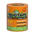 FrogTape Pro Grade CP 199 Series 105573 Painter's Tape, 60 yd L, 1.41 in W, Crepe Paper Backing, Orange