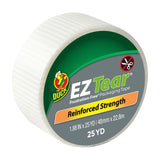 Duck EZ Tear 242708 Packing Tape, 25 yd L, 1.88 in W