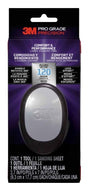 Pro Grade Precision Comfort & Performance Series 463-000-TRI-4 Large Sanding Tool, 7 in L, 3.7 in W, 120 Grit, Medium