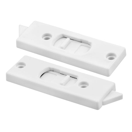Prime-Line F 2599 Tilt Latch, Plastic, White, Includes: (1) Left Hand Latch, (1) Right Hand Latch, Fastener