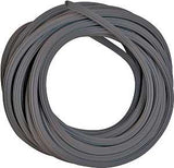 Make-2-Fit P 7519 Screen Retainer Spline, 0.14 in D, 25 ft L, Vinyl, Black, Round