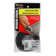 Make-2-Fit P 7517 Screen Retainer Spline, 0.130 in D, 25 ft L, Vinyl, Black, Round
