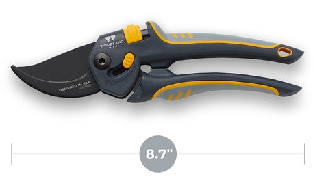 Woodland Tools Co MaxForce 05-2005-100 Super Duty Pruner, 3/4 in Cutting Capacity, HCS Blade, Bypass Blade