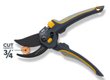 Woodland Tools Co MaxForce 05-2005-100 Super Duty Pruner, 3/4 in Cutting Capacity, HCS Blade, Bypass Blade