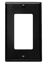 Leviton Decora Brown 1 gang Thermoset Plastic Decorator Wall Plate 1 pk