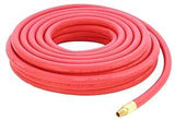 Abbott Rubber 1010-03825-50-4MM Air Hose, 3/8 in ID, 50 ft L, MNPT, 250 psi Pressure, EPDM Rubber, Red