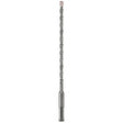 Bosch HC2042 Hammer Drill Bit, 1/4 in Dia, 8 in OAL, Optimized Flute, 4-Flute, 25/64 in Dia Shank, SDS Plus Shank