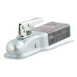 Curt 25138 Trailer Coupler, 3500 lb, 2 in Ball, Zinc, Clear