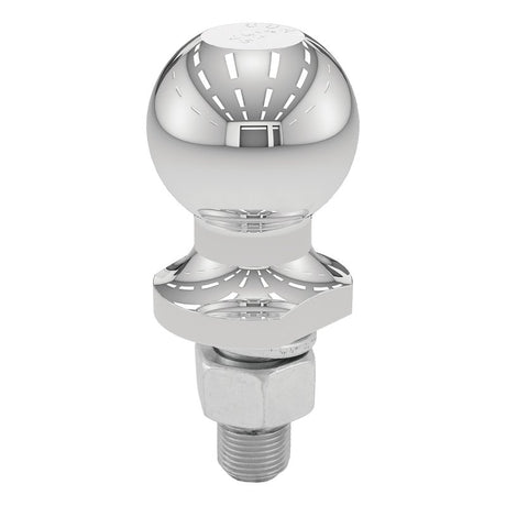 Curt 40064 Trailer Ball, 2 in Dia Ball, 3500 lb Gross Towing, 160 ft-lb Tongue Load, Steel, 1-3/4 in Shank Length, 1/PK