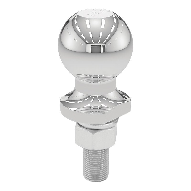 Curt 40065 Trailer Ball, 2 in Dia Ball, 3/4 in Dia Shank, 3500 lb Gross Towing, Steel
