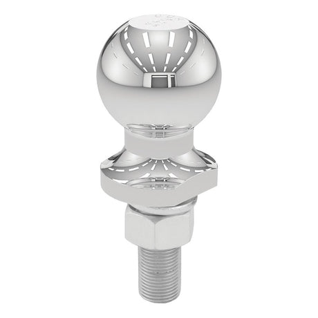 Curt 40065 Trailer Ball, 2 in Dia Ball, 3/4 in Dia Shank, 3500 lb Gross Towing, Steel