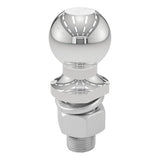 Curt 40066 Trailer Ball, 2 in Dia Ball, 1 in Dia Shank, 6000 lb Gross Towing, Steel, 2-1/8 in Shank Lenght
