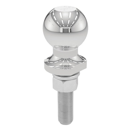 Curt 40073 Trailer Ball, 2 in Dia Ball, 3/4 in Dia Shank, 3500 lb Gross Towing, 160 ft-lb Tongue Load, Steel, 1/PK