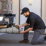 Curt 45341 Ball Mount, 8-1/2 in L, 4 in Drop, 3 in Rise, Class 5 Hitch, Steel, Carbide