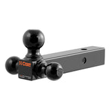 Curt 45652 Multi Ball-Mount, 1-7/8, 2, 2-5/16 in Dia Hitch Ball, Carbon Steel, Powder-Coated