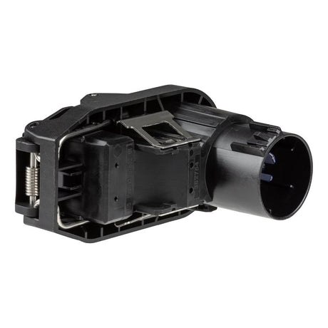 Curt 57020 Dual-Output Connector Plug, 12 V, Black