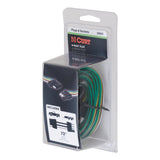 Curt 58051 4-Way Flat Connector Plug and Socket, For: Vehicles and Trailers with 2-Wire Systems
