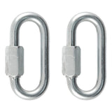 Curt 82903 Quick Link, 5/16 in Trade, 1760 lb Working Load, Steel, Clear Zinc