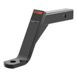 Curt 45890 Ball Mount, 11-1/2 in L, 8 in Drop, 6-1/4 in Rise, Powder-Coated