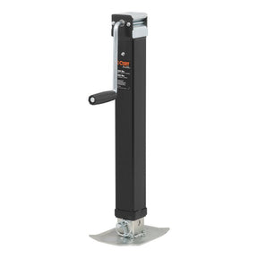 Curt 28575 Square Jack, 7000 lb Lifting, 15 in Max Lift H, Black