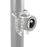 Curt 28943 Swivel Jack Male Pipe Mount, 5000 lb, Steel