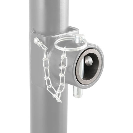 Curt 28943 Swivel Jack Male Pipe Mount, 5000 lb, Steel