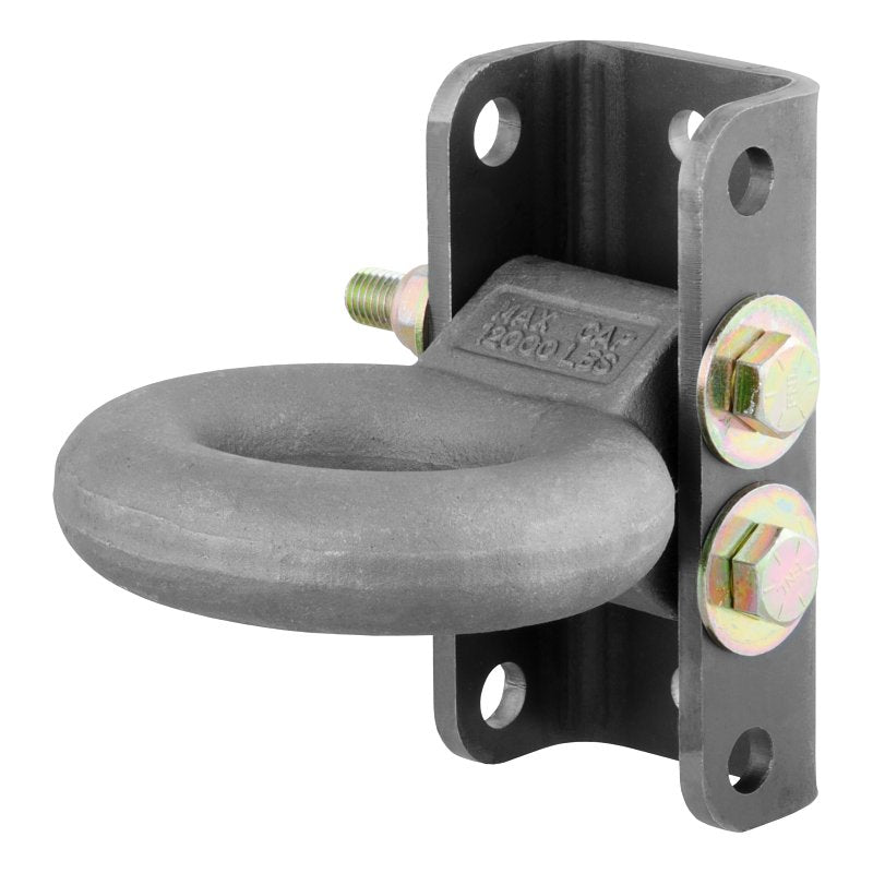 Curt 48630 Lunette Ring, Adjustable, Steel