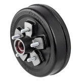 Lippert 2024013264 Brake Drum Hub Complete Kit with Installed Bearings, 3500 lb Withstand, 10 in OD, 5-Bolt