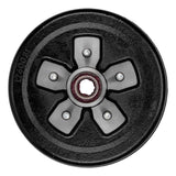 Lippert 2024013264 Brake Drum Hub Complete Kit with Installed Bearings, 3500 lb Withstand, 10 in OD, 5-Bolt