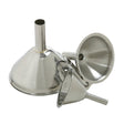 Norpro 252 Funnel, 1/4, 3/8, 1/2 in Spout, Stainless Steel