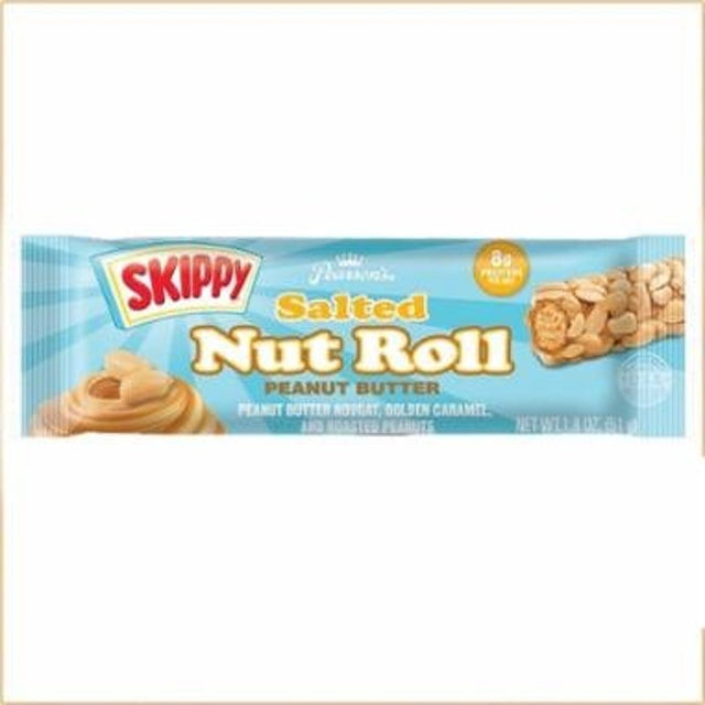 Pearson's 90670 Salted Nut Roll, Peanut Butter, 1.8 oz, Pack of 24