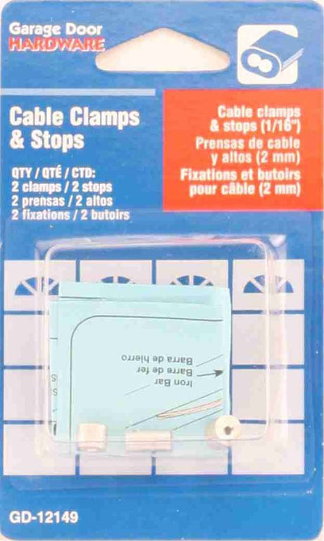 Prime-Line GD 12149 Cable Ferrule and Stop, 1/16 in Dia Dimensions, Aluminum