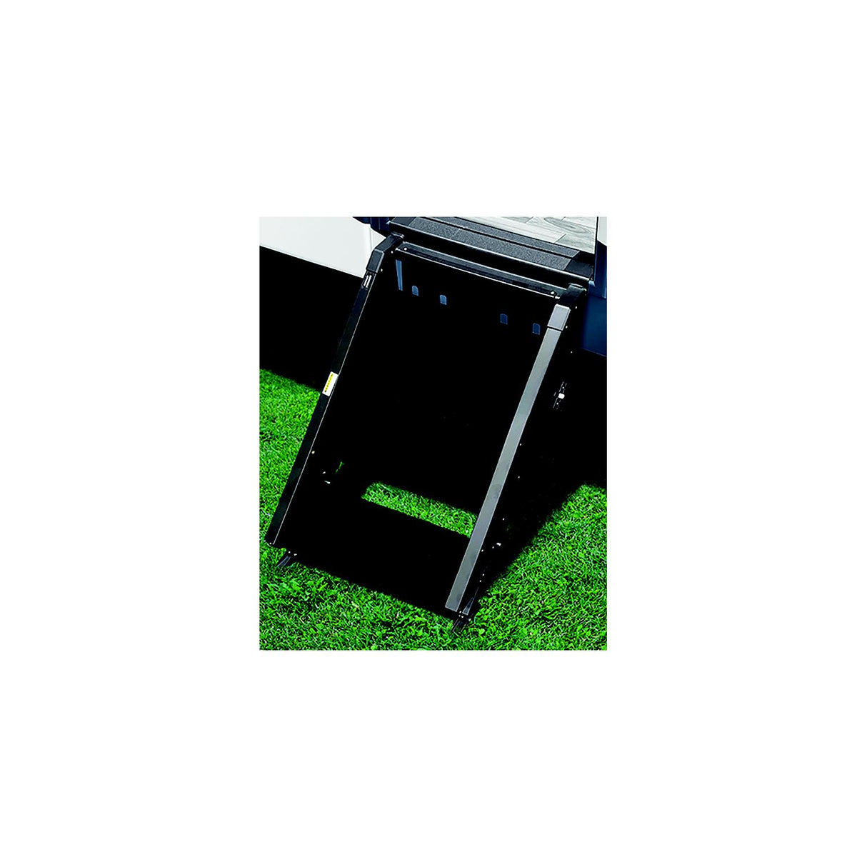 Prest-O-Fit 20518 Trailhead RV 3-Step, 19.5" Step Rug For MORryde Stepabove, Obsidian Black