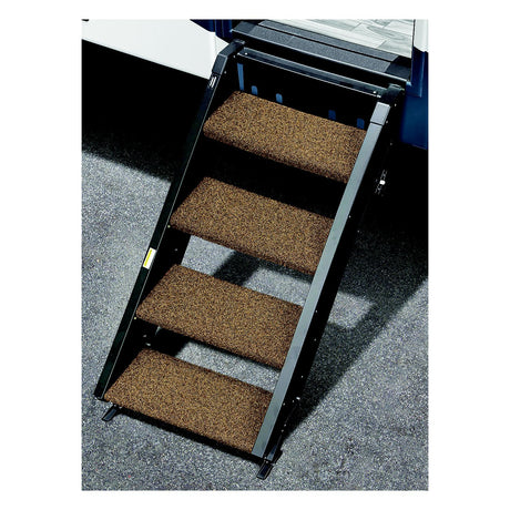 Prest-O-Fit 20537 Trailhead RV 4-Step, 23.5" Step Rug For MORryde Stepabove, Buckskin Brown