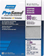 Norton ProSand 07660768163 Sanding Sheet, Tan, 11 in L, 9 in W, Coarse, 80 Grit, Aluminum Oxide Abrasive