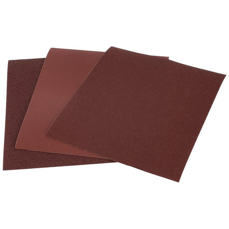 Norton MetalSand 07660747855 Sanding Sheet, 11 in L, 9 in W, Emery Abrasive, Cloth Backing
