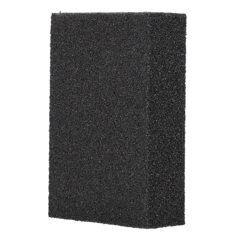 Norton MultiSand 49502 Sanding Sponge, 4 in L, 2-3/4 in W, 80, 150 Grit, Fine, Medium, Aluminum Oxide/Nylon Abrasive