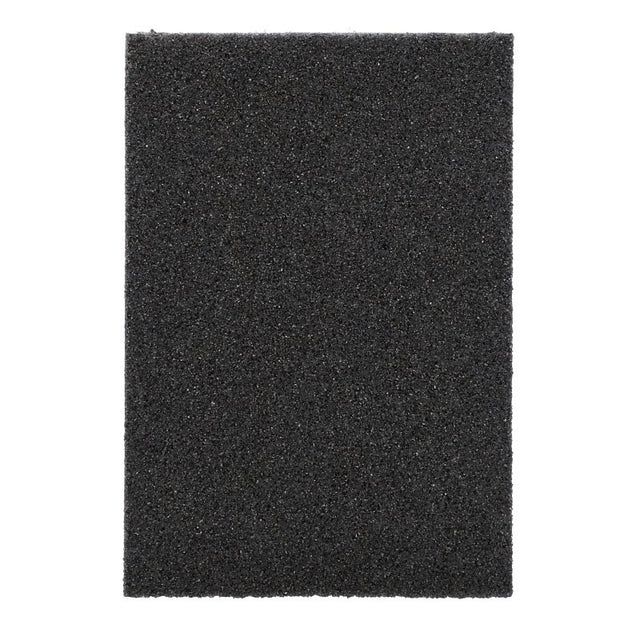Norton MultiSand 49502 Sanding Sponge, 4 in L, 2-3/4 in W, 80, 150 Grit, Fine, Medium, Aluminum Oxide/Nylon Abrasive