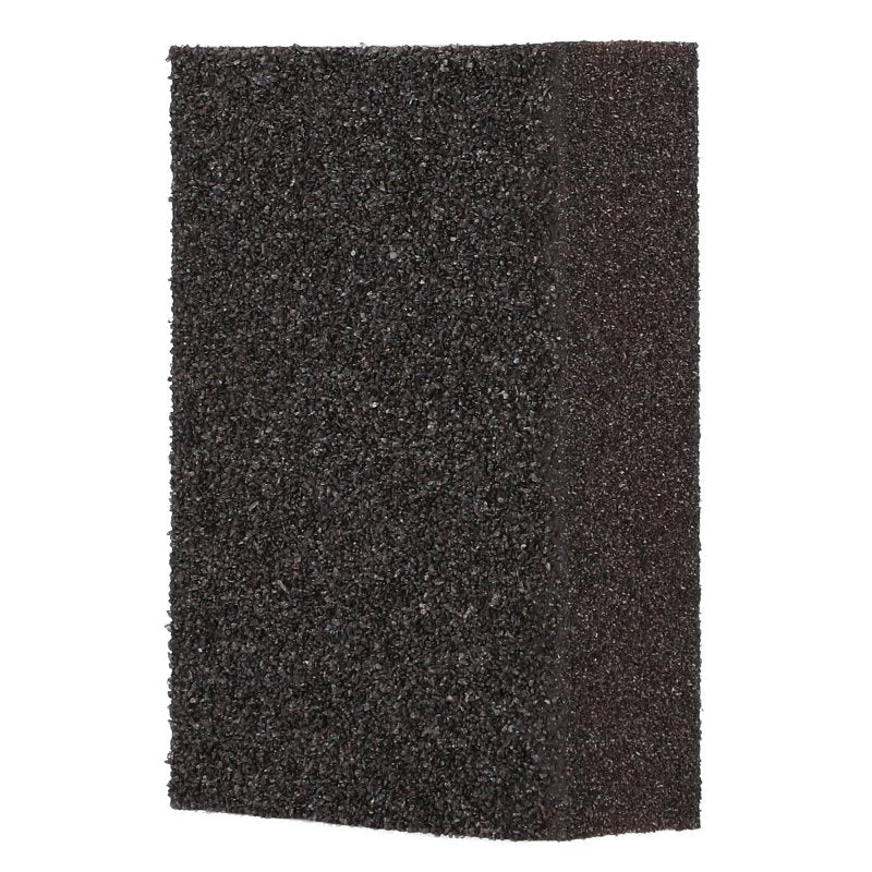 Norton MultiSand 49503 Sanding Sponge, 4 in L, 2-3/4 in W, Coarse, Medium