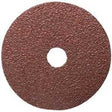 Norton Clipper Classic Series 07660701916 Sanding Disc, 7 in Dia, 7/8 in Arbor, 16 Grit, Extra Coarse, Fiber Backing